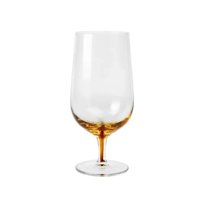 Broste / Sklenice na pivo Amber Glass 500 ml