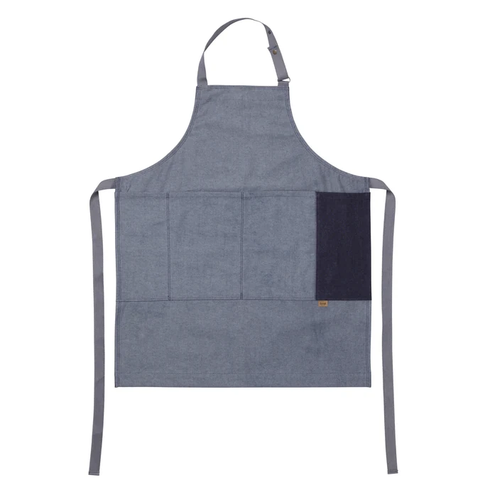 Ferm Living / Džínová zástěra Denim Blue