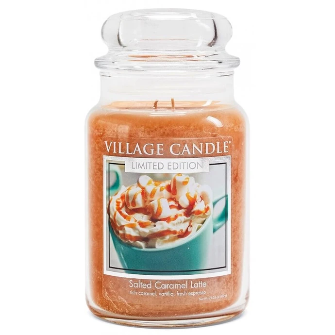 VILLAGE CANDLE / Sviečka Village Candle - Salted Caramel Latte 602 g