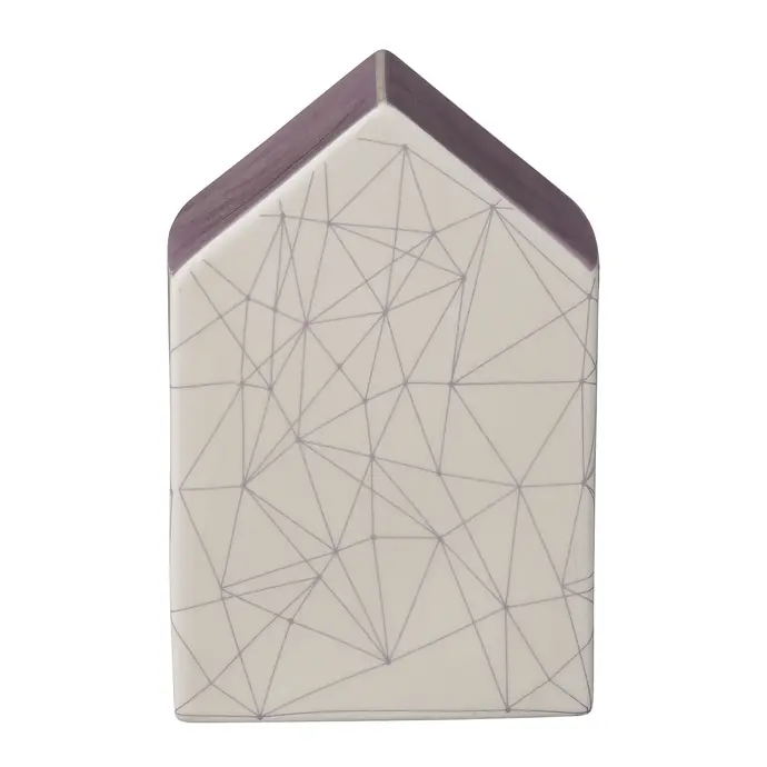 Bloomingville / Porcelánový domček Pink Geometry
