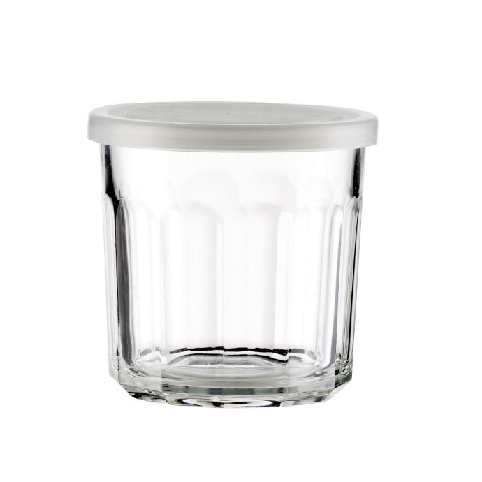 Bloomingville / Dóza s plastovým viečkom White 400 ml