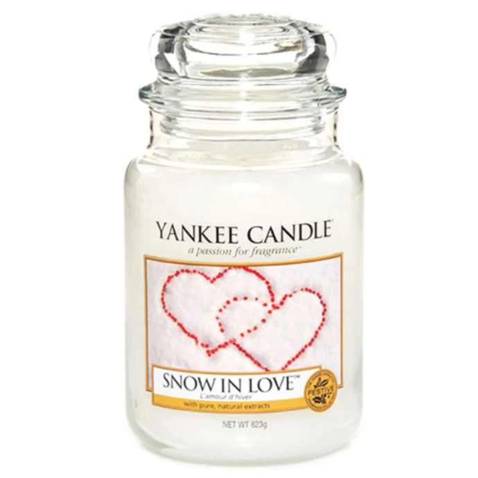 Yankee Candle / Svíčka Yankee Candle 623g - Snow In Love