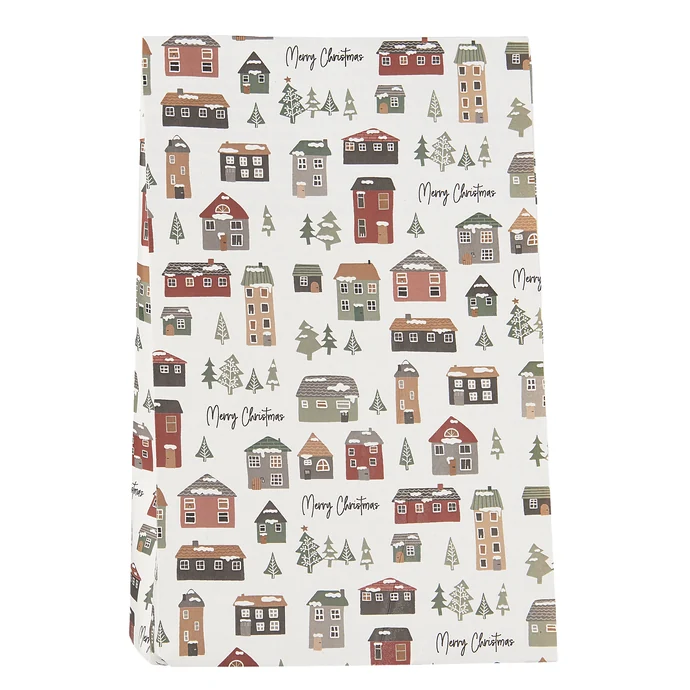 Ib Laursen / Papierové vrecko Christmas Village 28,5cm