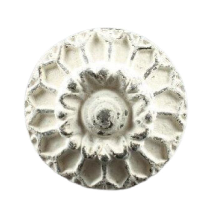 La finesse / Kovová úchytka Flower Silver