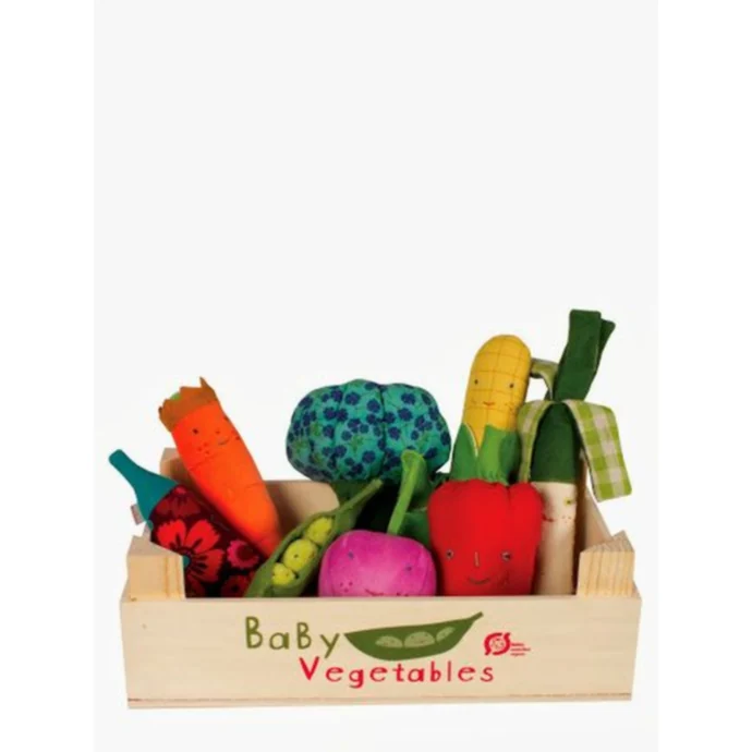 Maileg / Drevený box Vegetables