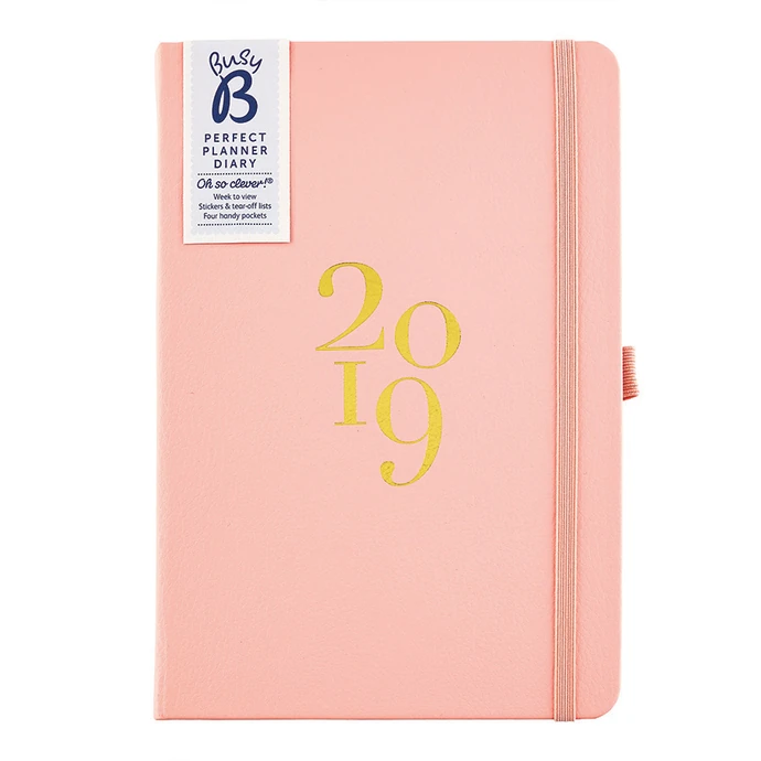 Busy B / Diár 2019 Perfect Planner Pink