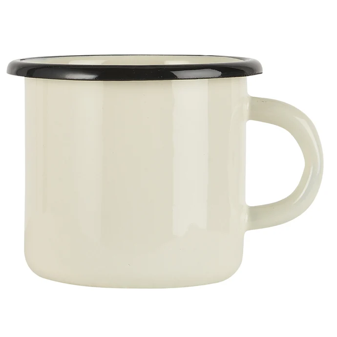 Ib Laursen / Smaltovaný hrneček Butter Cream 400 ml