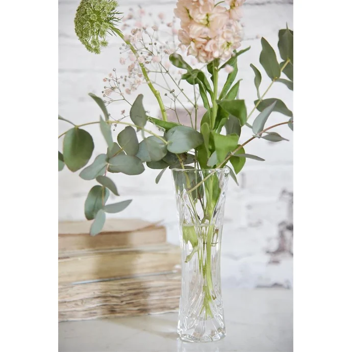 Jeanne d'Arc Living / Sklenená váza Clear Glass 17 cm