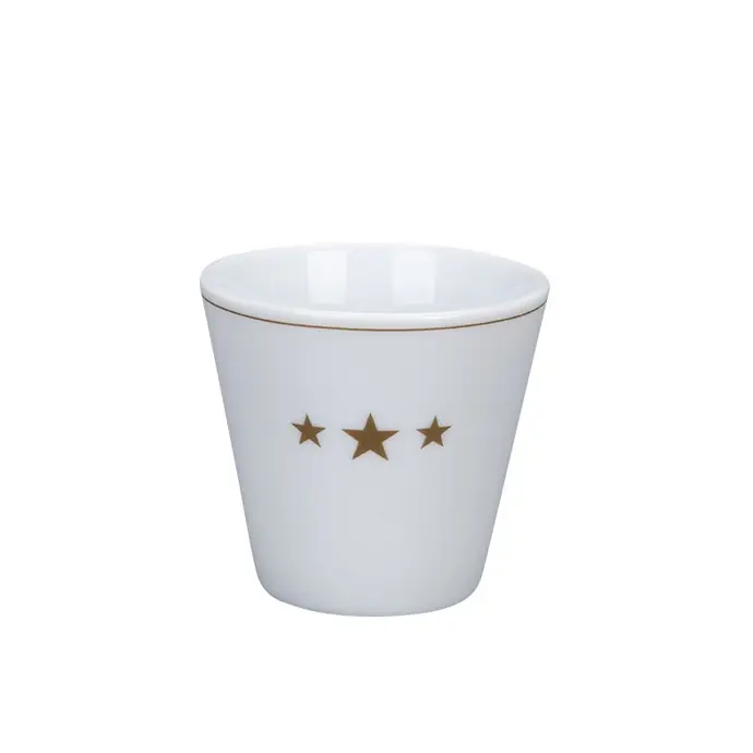 Krasilnikoff / Hrneček na espresso Stars Gold 90 ml