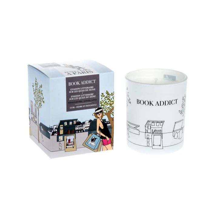 BOUGIES LA FRANCAISE / Vonná svíčka Book addict