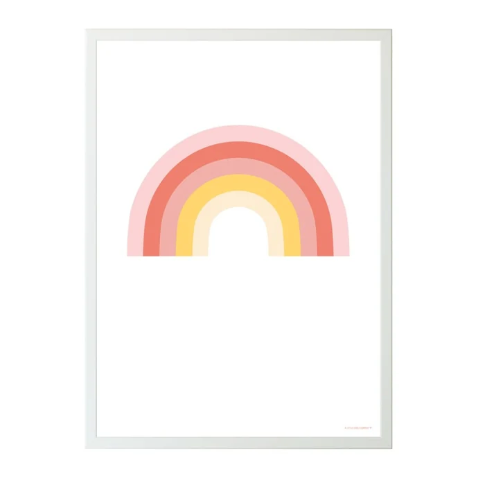 A Little Lovely Company / Detský plagát Rainbow 50 x 70 cm