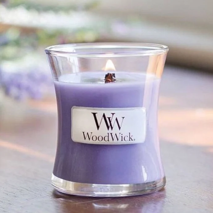 WoodWick / Vonná svíčka WoodWick - Šeřík 85 g