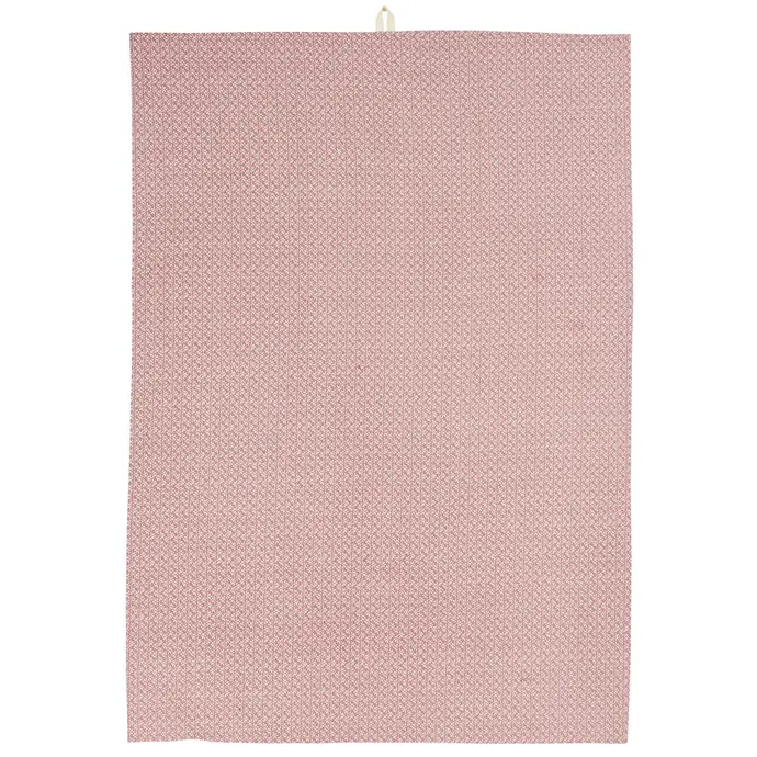IB LAURSEN / Bavlněná utěrka Pink Mini Pattern