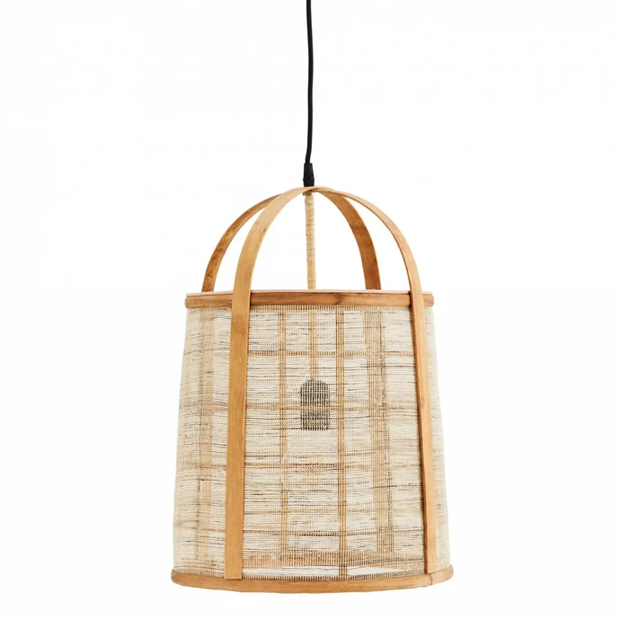 MADAM STOLTZ / Závesná lampa Bamboo Linen