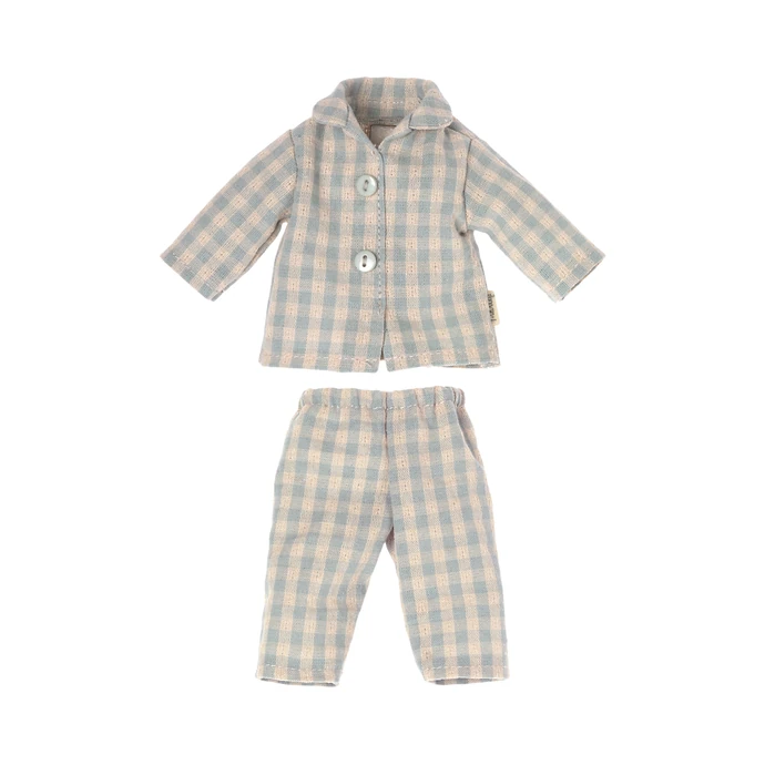 Maileg / Pyžamový set pre králičkov Maileg Size 2 Boy