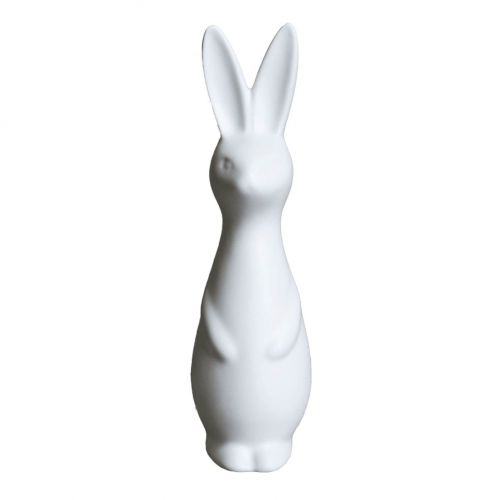 DBKD / Veľkonočná dekorácia Swedish Rabbit Large White - set 2 ks