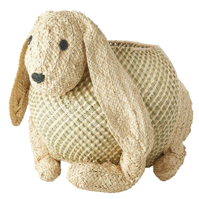 rice / Dětský úložný košík Bunny 60 cm