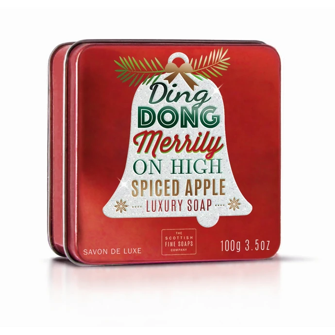 SCOTTISH FINE SOAPS / Mýdlo v plechové krabičce Ding Dong Merrily 100 g