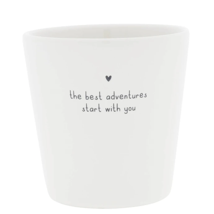 Bastion Collections / Keramický latte hrnek Best Adventures 300 ml