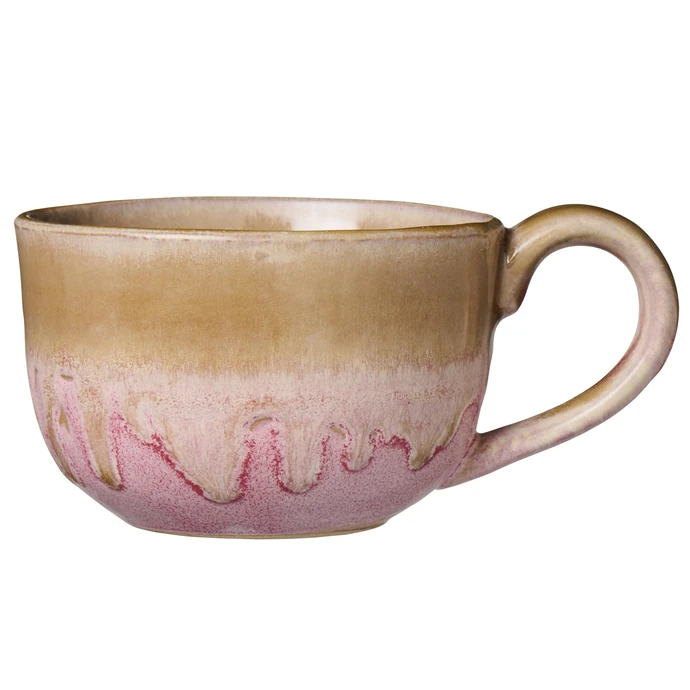 Ib Laursen / Keramický hrnek Trosa Brown/Pink 290 ml