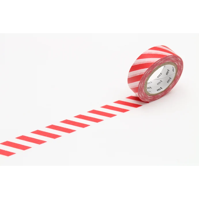 mt / Japonská papírová páska Red Stripe