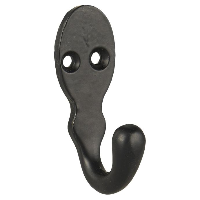 IB LAURSEN / Kovový háčik Single mini Black