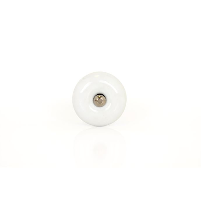 La finesse / Porcelánová úchytka White round