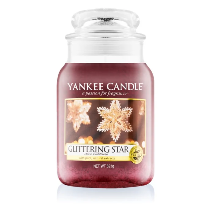 Yankee Candle / Svíčka Yankee Candle 623 gr - Glittering Star