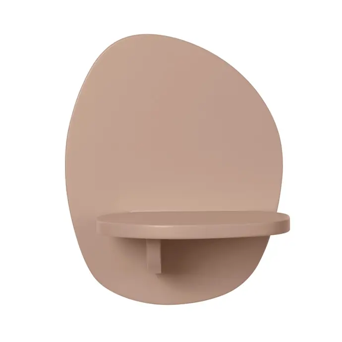 Ferm Living / Nástěnná police Pilu Rose Small