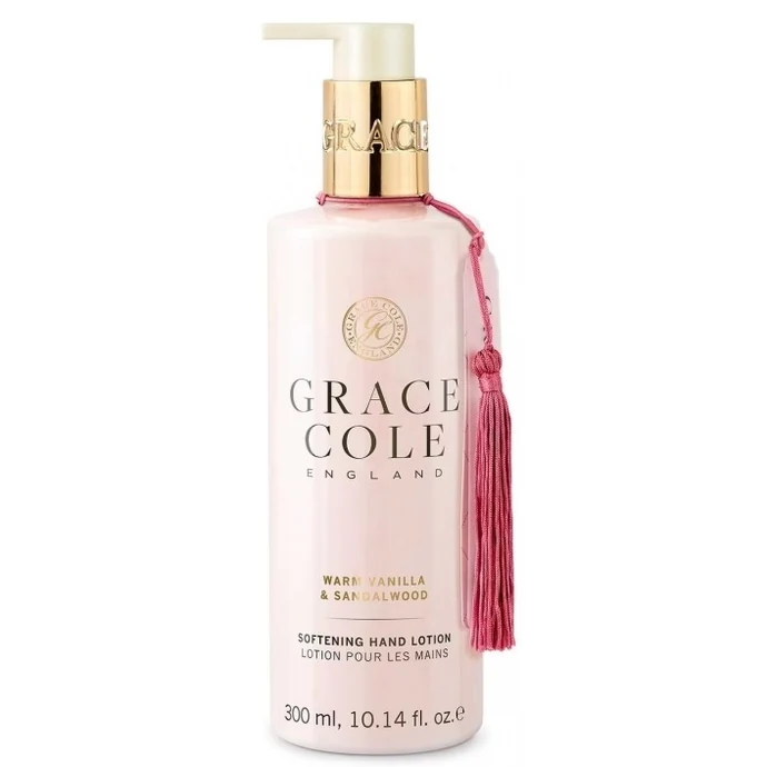 Grace Cole / Mlieko na ruky Warm Vanilla & Sandalwood 300ml