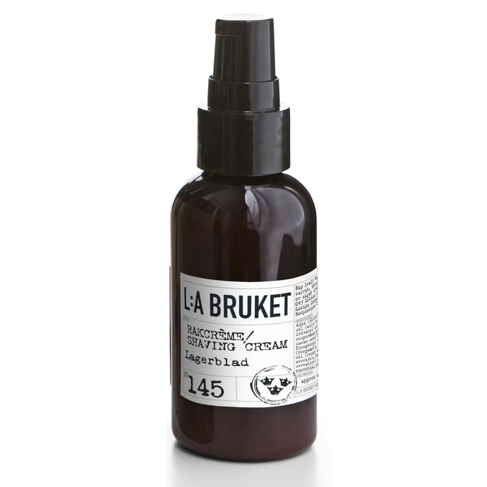 L:A BRUKET / Krém na holenie s vavrínom 60 ml
