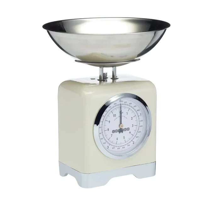 Kitchen Craft / Mechanická kuchyňská váha Vanilla Cream 5kg