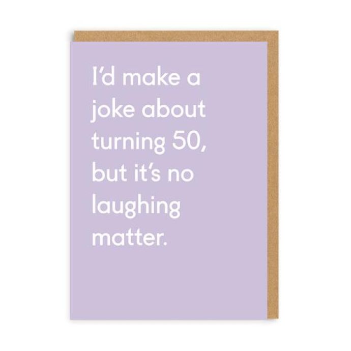 Ohh Deer / Přání s obálkou Turning 50