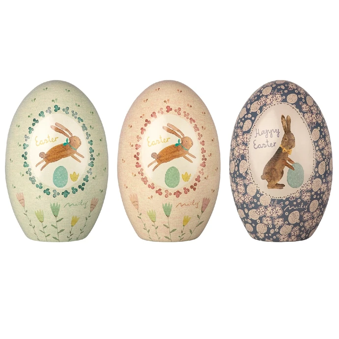 Maileg / Plechové velikonoční vajíčko Bunny