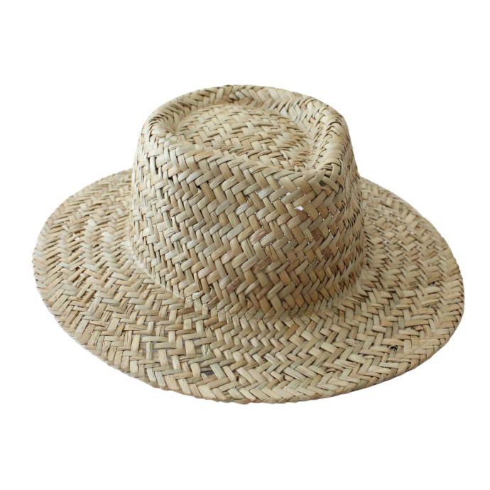 MADAM STOLTZ / Slaměný klobouk Natural