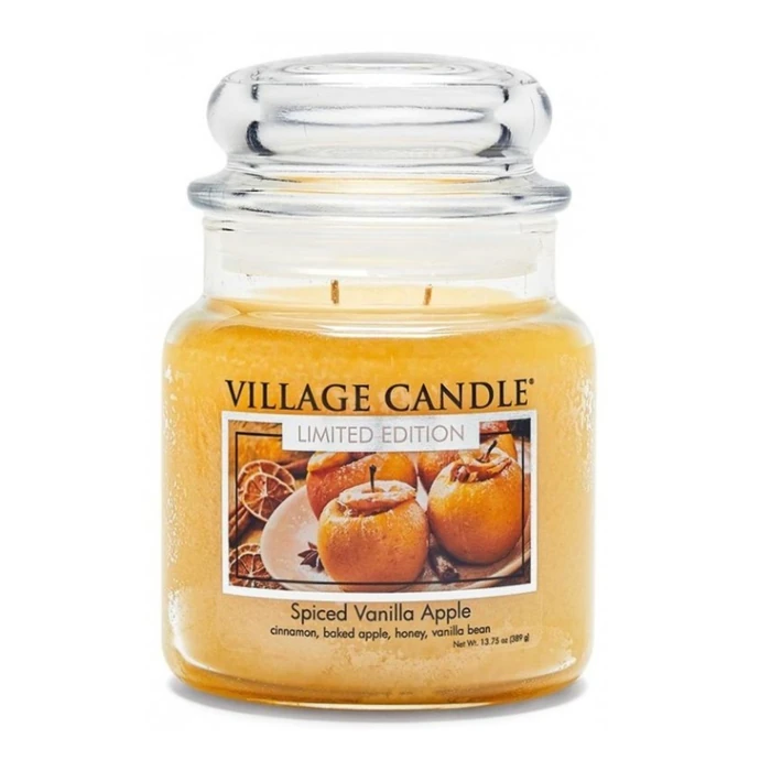 VILLAGE CANDLE / Svíčka Village Candle - Spiced Vanilla Apple 389 g