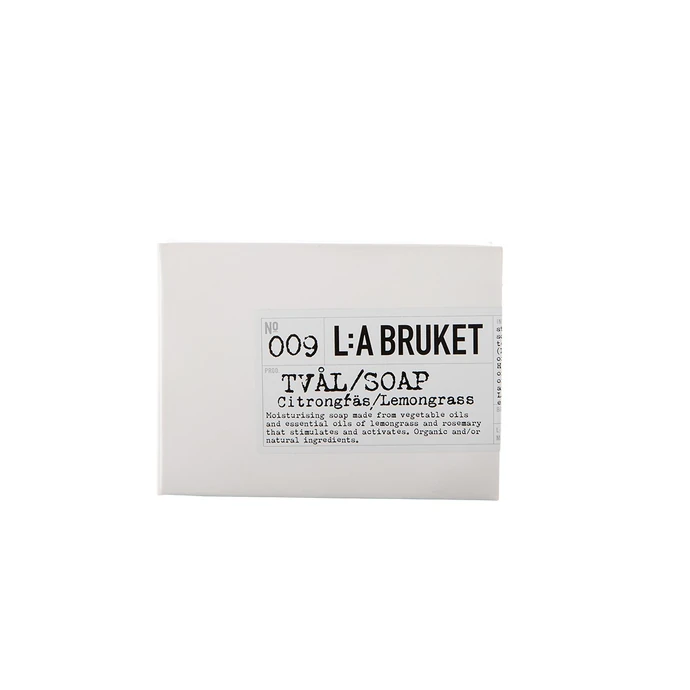 L:A BRUKET / Prírodné mydlo s citrónovou trávou - 120g