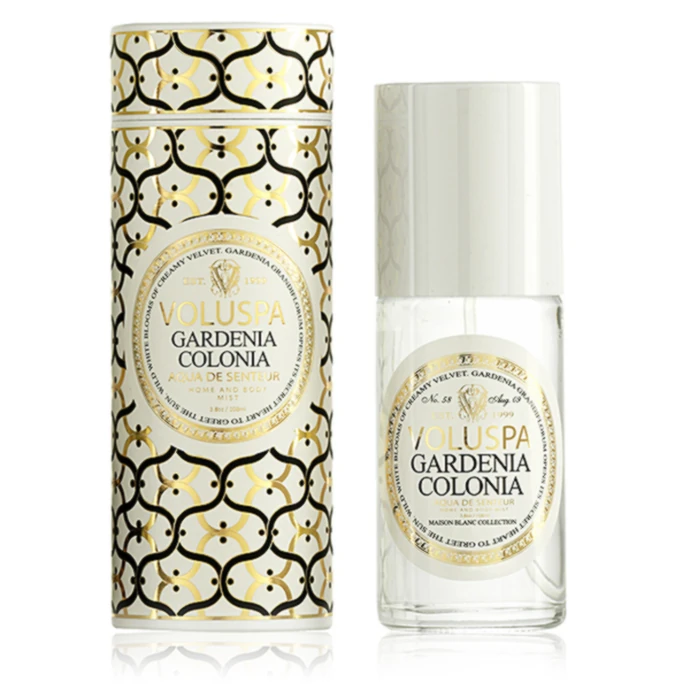 VOLUSPA / Priestorová vôňa a telová hmla Gardenia Colonia