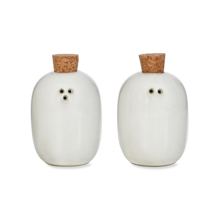 Garden Trading / Set solničky a pepřenky Ithaca White