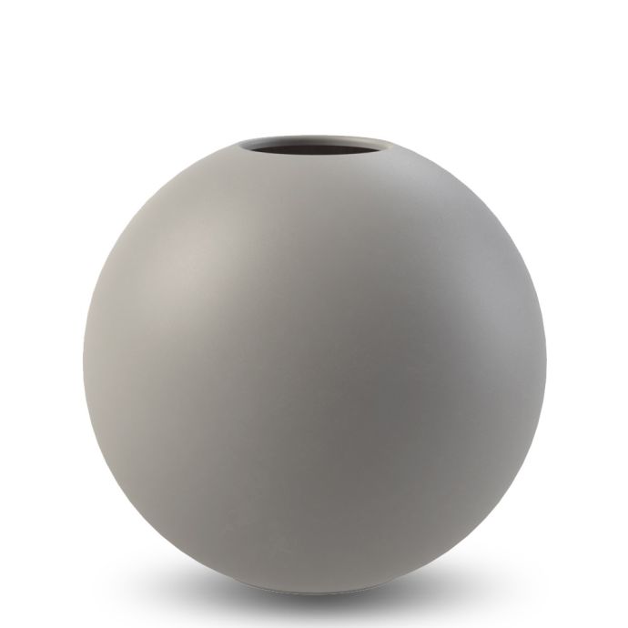 COOEE Design / Kulatá váza Ball Grey 10 cm
