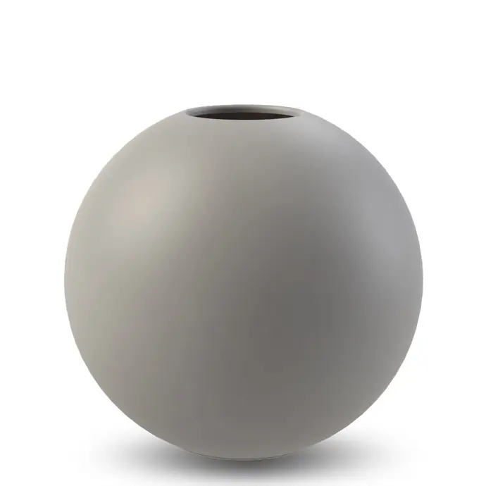 COOEE Design / Guľatá váza Ball Grey 10 cm