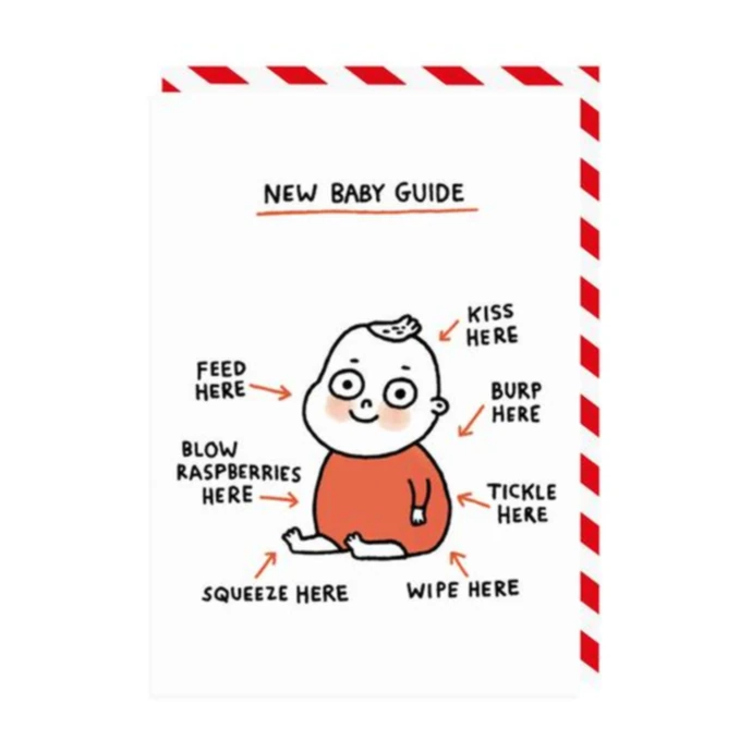 Ohh Deer / Přání s obálkou Baby Guide