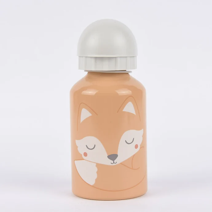 sass & belle / Dětská kovová lahev Woodland Fox 300 ml