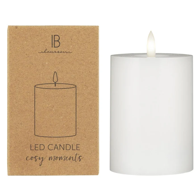 IB LAURSEN / LED sviečka White 10 cm