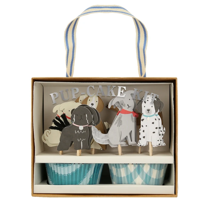 Meri Meri / Sada na pečení cupcakes Puppy 24 ks