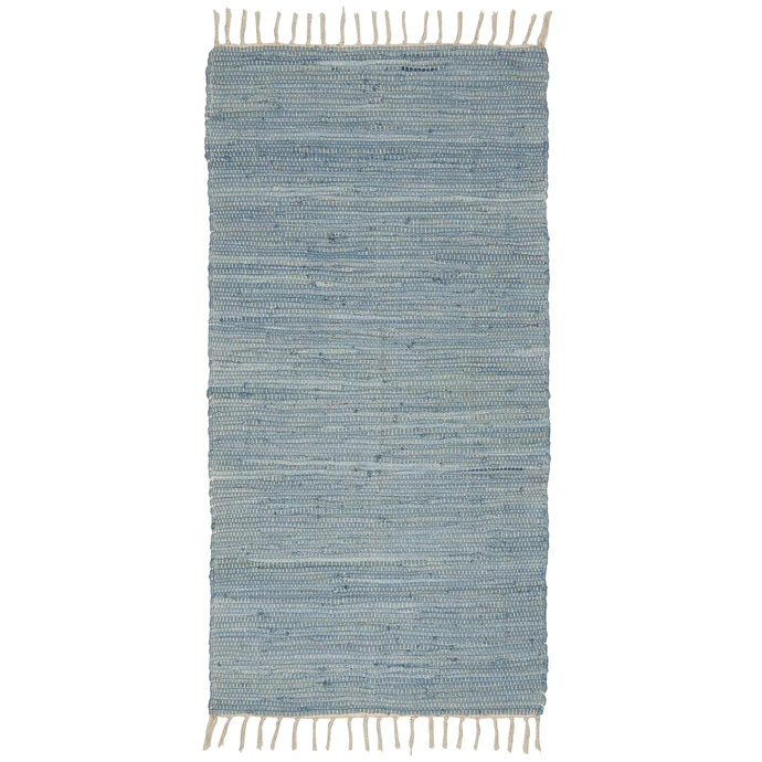 IB LAURSEN / Bavlněný koberec Floor Runner Blue 60 × 120 cm