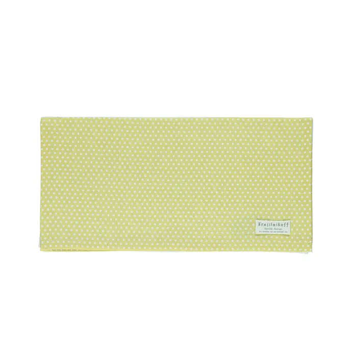 Krasilnikoff / Bavlnený obrúsok Micro Dots Dusty Yellow