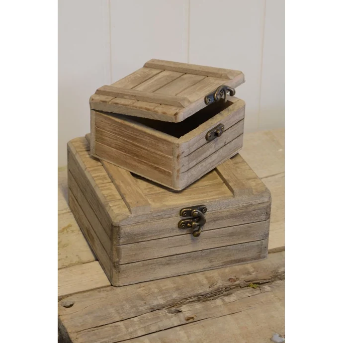 IB LAURSEN / Drevená krabička Recycled
