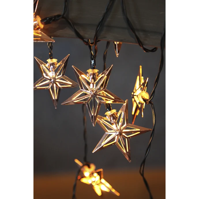 STAR TRADING / Světelný LED řetěz Star Copper