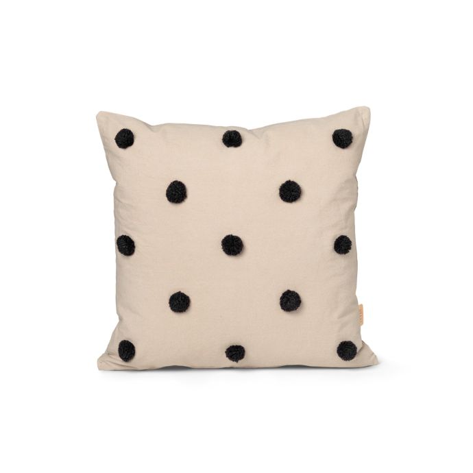 ferm LIVING / Polštář s výplní Dot Tufted Sand 50x50 cm